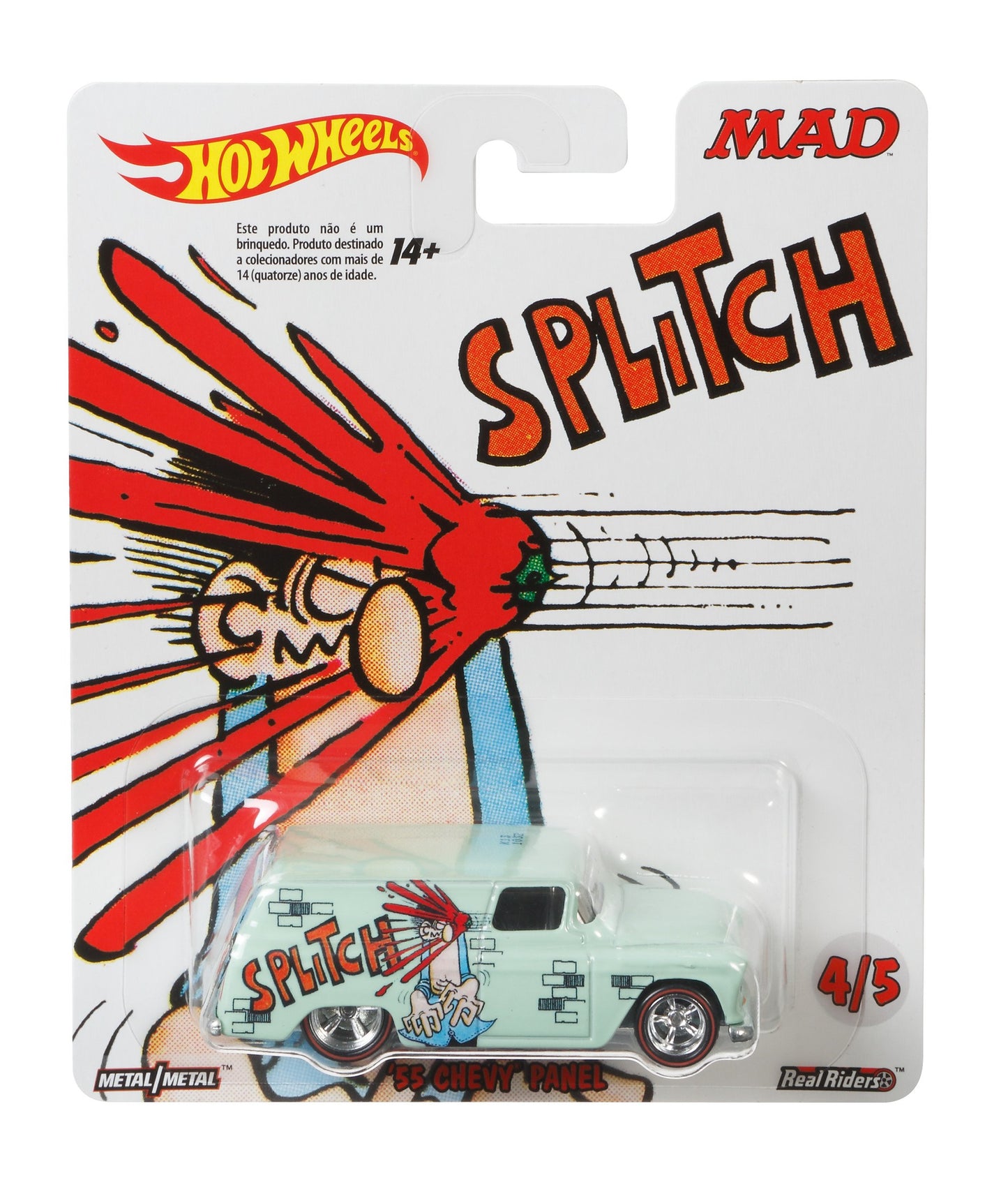 Hot Wheels Pop Culture 55 Chevy Panel Vehicle