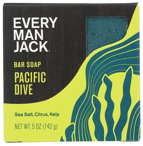 Every Man Jack, Soap Bar Cold Plunge Dive Pacific, 5 Ounce