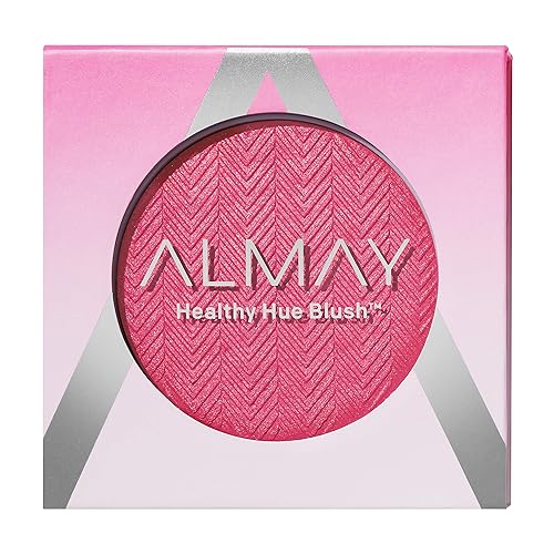 Almay Blush, Face Makeup, High Pigment Powder, Healthy Hue, Hypoallergenic, 300 Pink Flush, 0.32 Oz