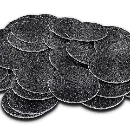 60PCS Replaceable Sandpaper Refill Discs for Electric Foot File Callus Remover, 180 Grit