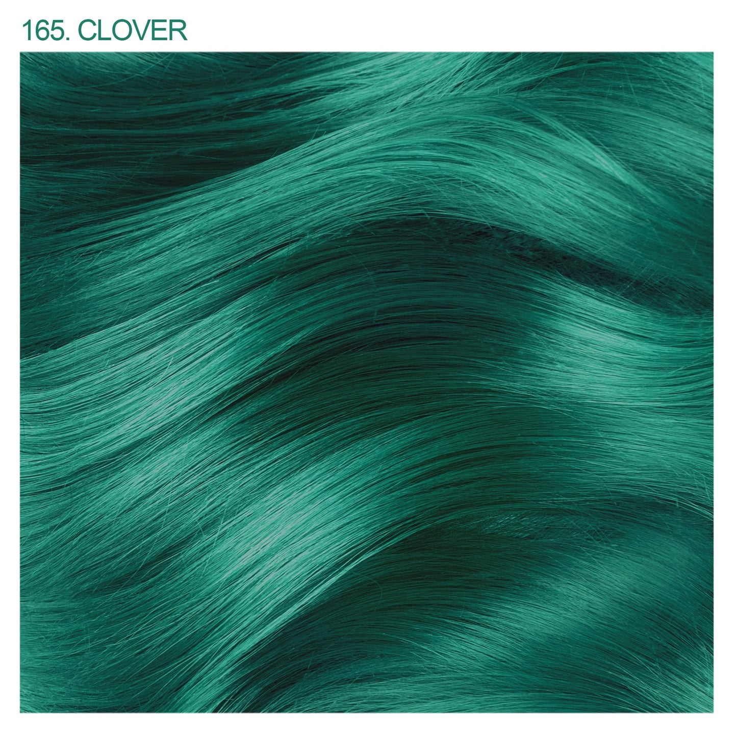 Adore Semi Permanent Hair Color - Vegan and Cruelty-Free Hair Dye - 4 Fl Oz - 165 Clover (Pack of 3)