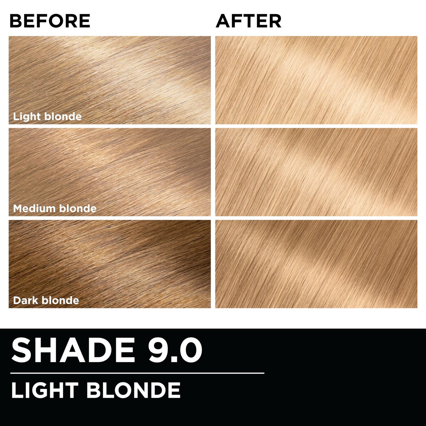 Garnier Olia Hair Color, Ammonia-Free Permanent Hair Dye, Oil-Powered Formula for 100% Gray Coverage and 3x Shinier Hair, Vegan & Cruelty Free, 9.0