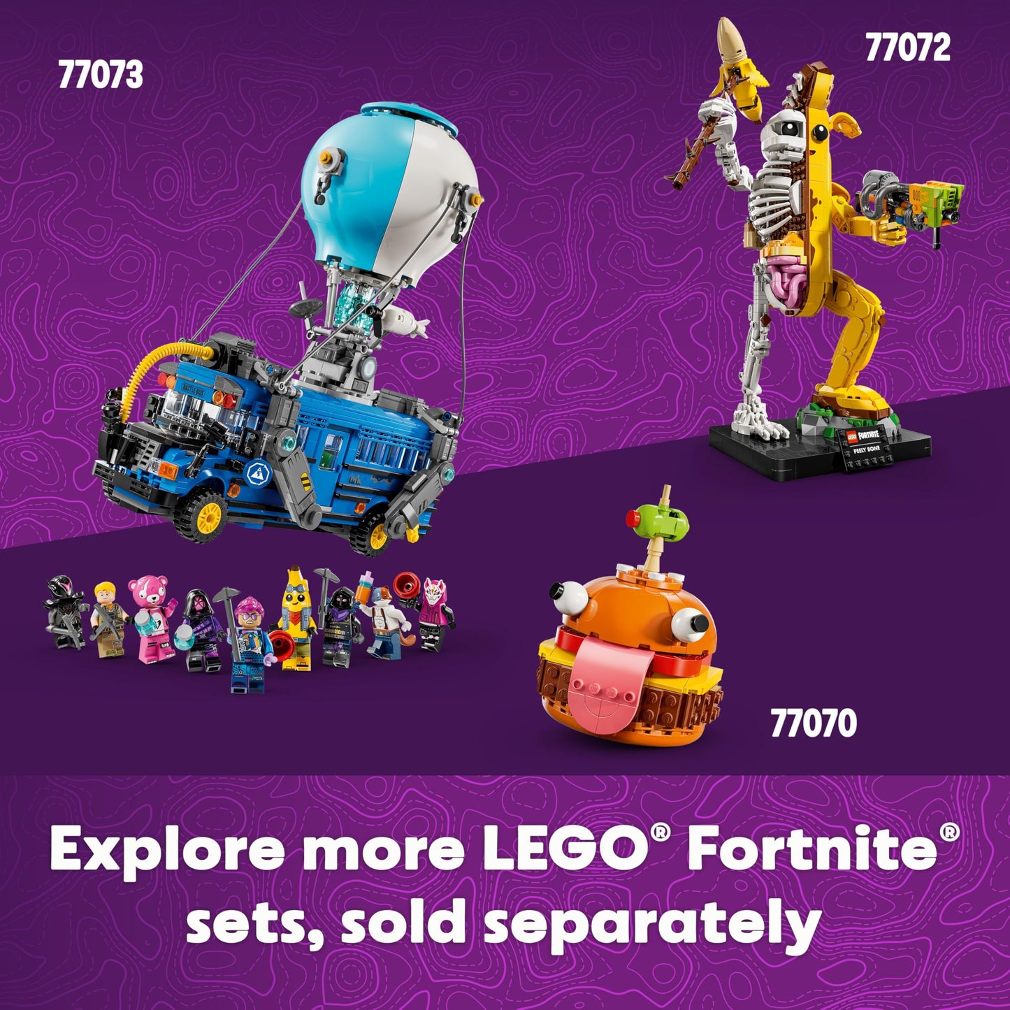 LEGO Fortnite Supply Llama 77071 Building Set, Collectible Display Model for Gamers, Fun Gift Toy for Kids, Boys & Girls Ages 12+