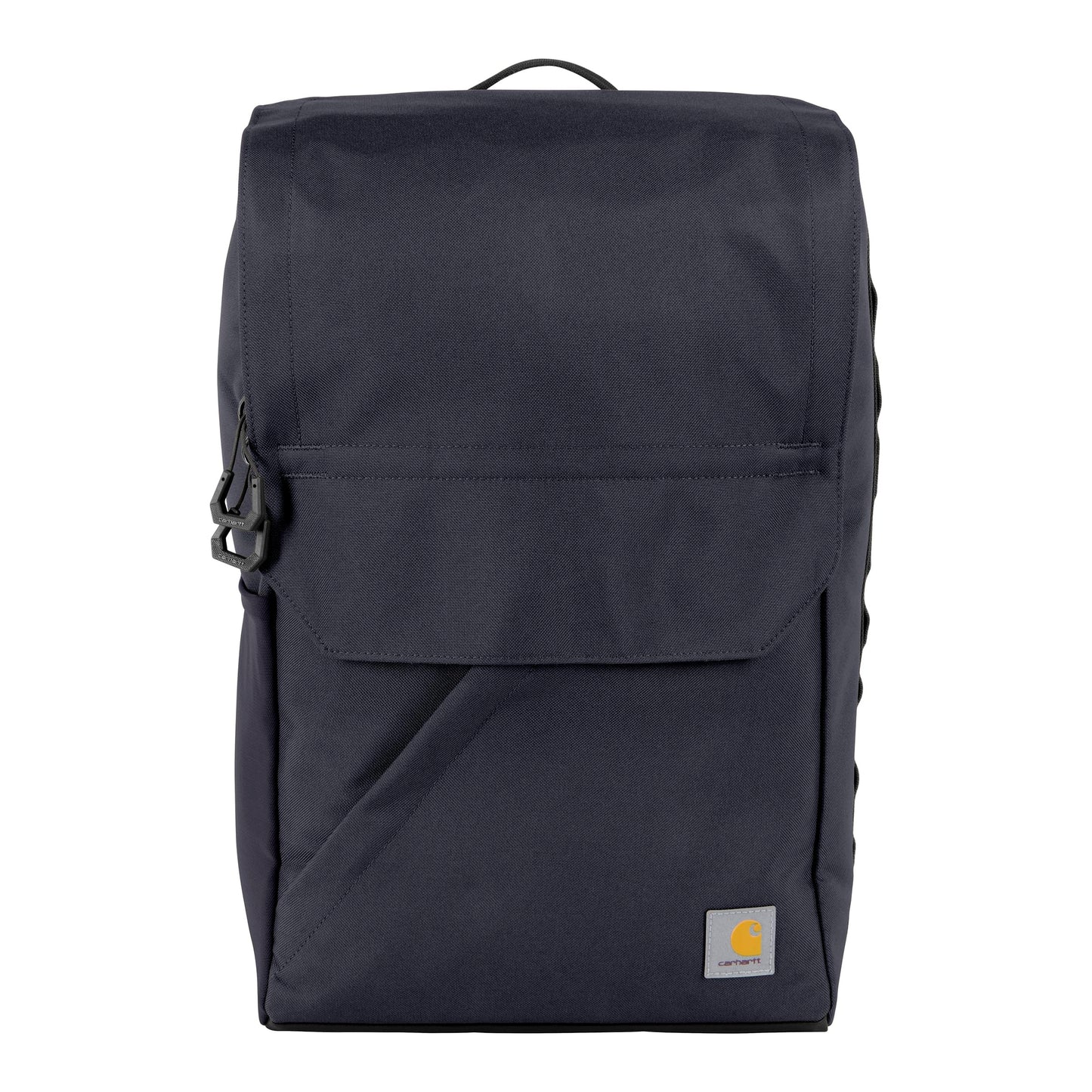 Carhartt 21L Top-Load Backpack, Durable Water Resistant Coated Canvas Base W/ 17" Laptop Sleeve, Bluestone