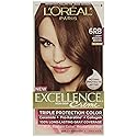 L'Oreal Paris Excellence Creme Triple Protection Color - 6RB Light Reddish Brown - Warmer for Unis