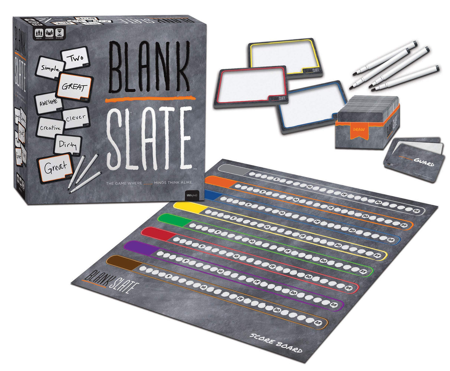 Blank Slate - The Game Where Great Minds Think Alike | Fun Family Friendly Word Association Party Game | The Best Choice for Game Night! | Great…
