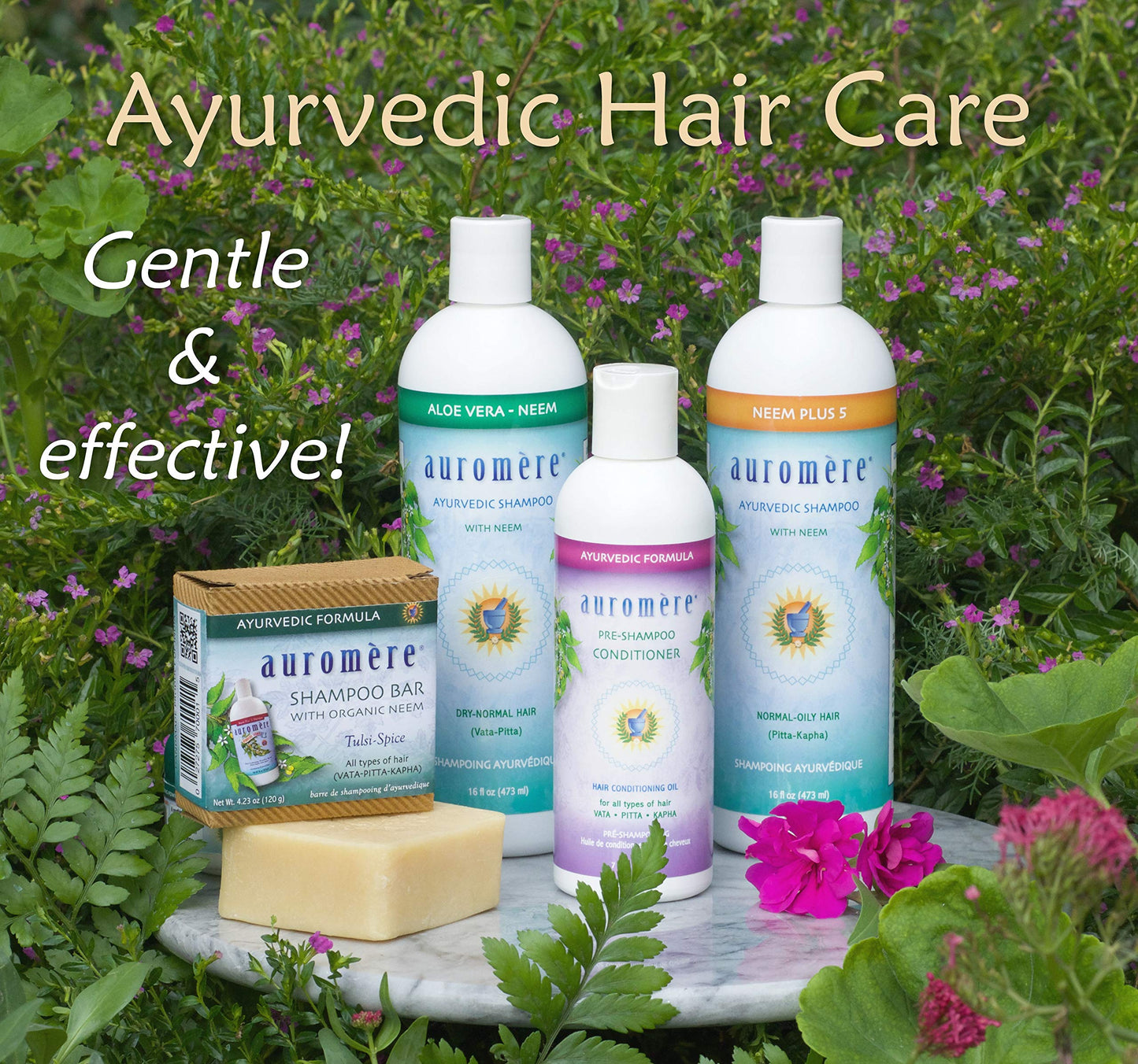 Auromere Ayurvedic Pre-Shampoo Conditioner - Vegan, Cruelty-Free, Non-GMO, Moisturizing, Paraben-Free, Sulfate-Free Conditioning Oil for All Hair