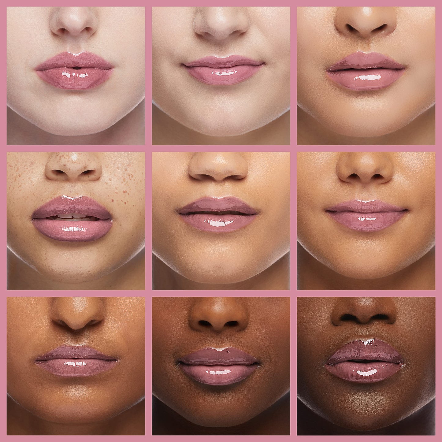 Palladio Lip Gloss, Non-Sticky Lip Gloss, Contains Vitamin E and Aloe, Offers Intense Color and Moisturization, Minimizes Lip Wrinkles, Softens Lips