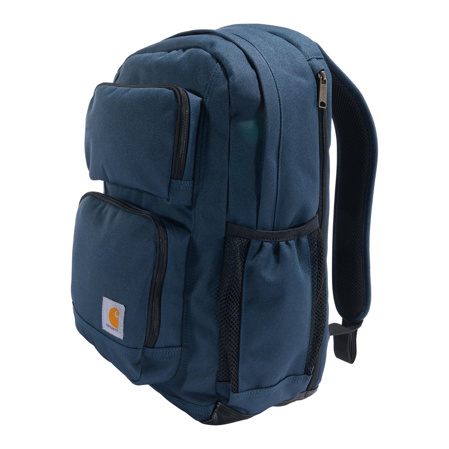 Carhartt 28L Dual-Compartment Backpack, Durable Pack with Laptop Sleeve and Duravax Abrasion Resistant Base, Navy