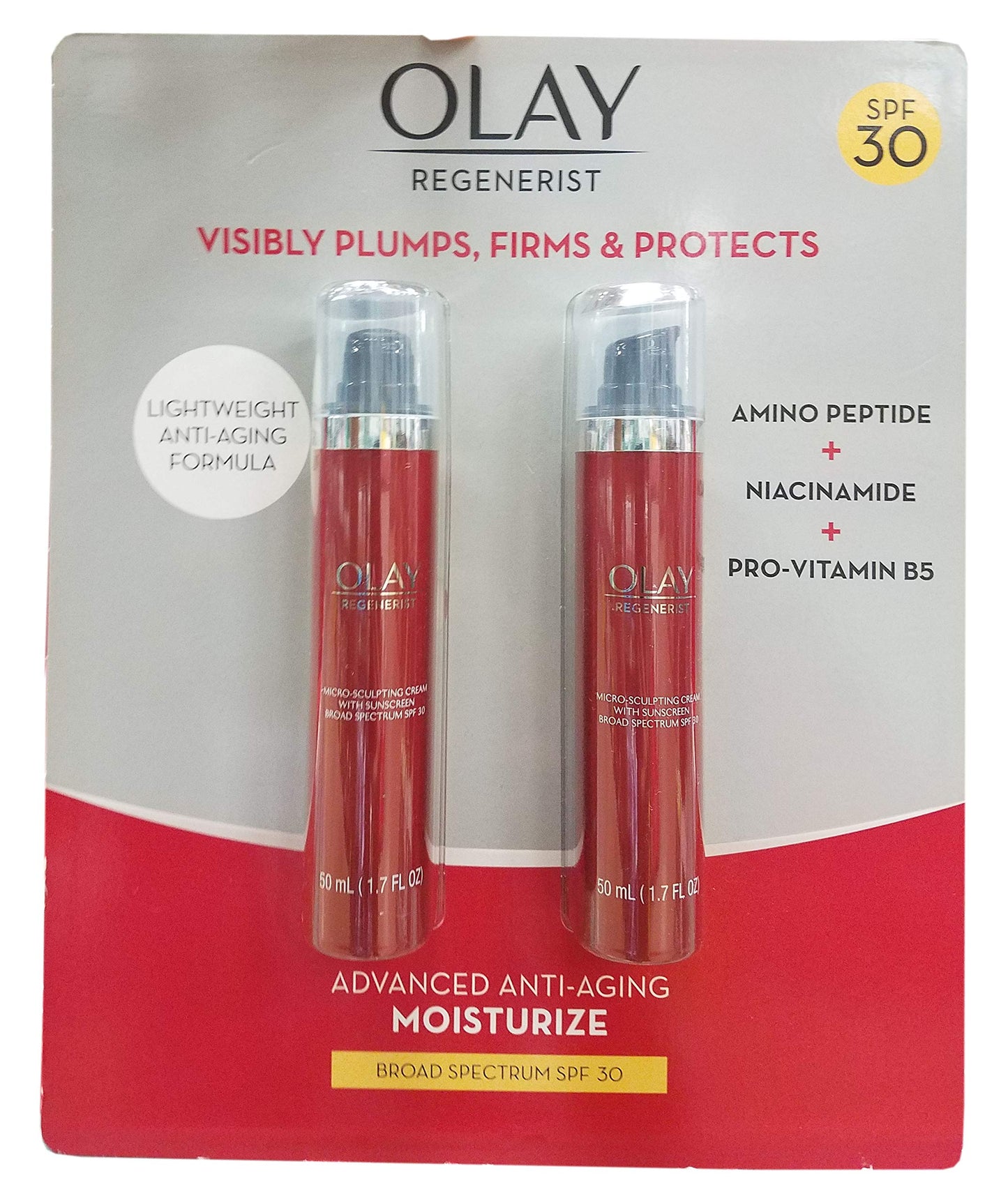 Olay Regenerist Microsculpting Spf Cream, 3.4 Ounce