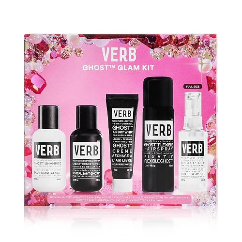 VERB GHOST™ GLAM KIT, 5-Star, 5-piece kit for weightless shine + frizz control