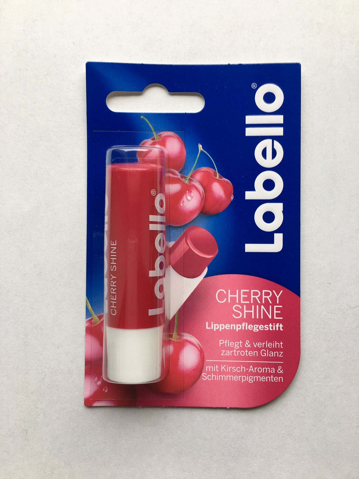 Lip Balm Bundle containing 6 different Labello Lip Balms - Pearly Shine, Cherry Shine, Mango, Blackberry Shine, Soft Rose, Original Beauty and Personal Care Labello