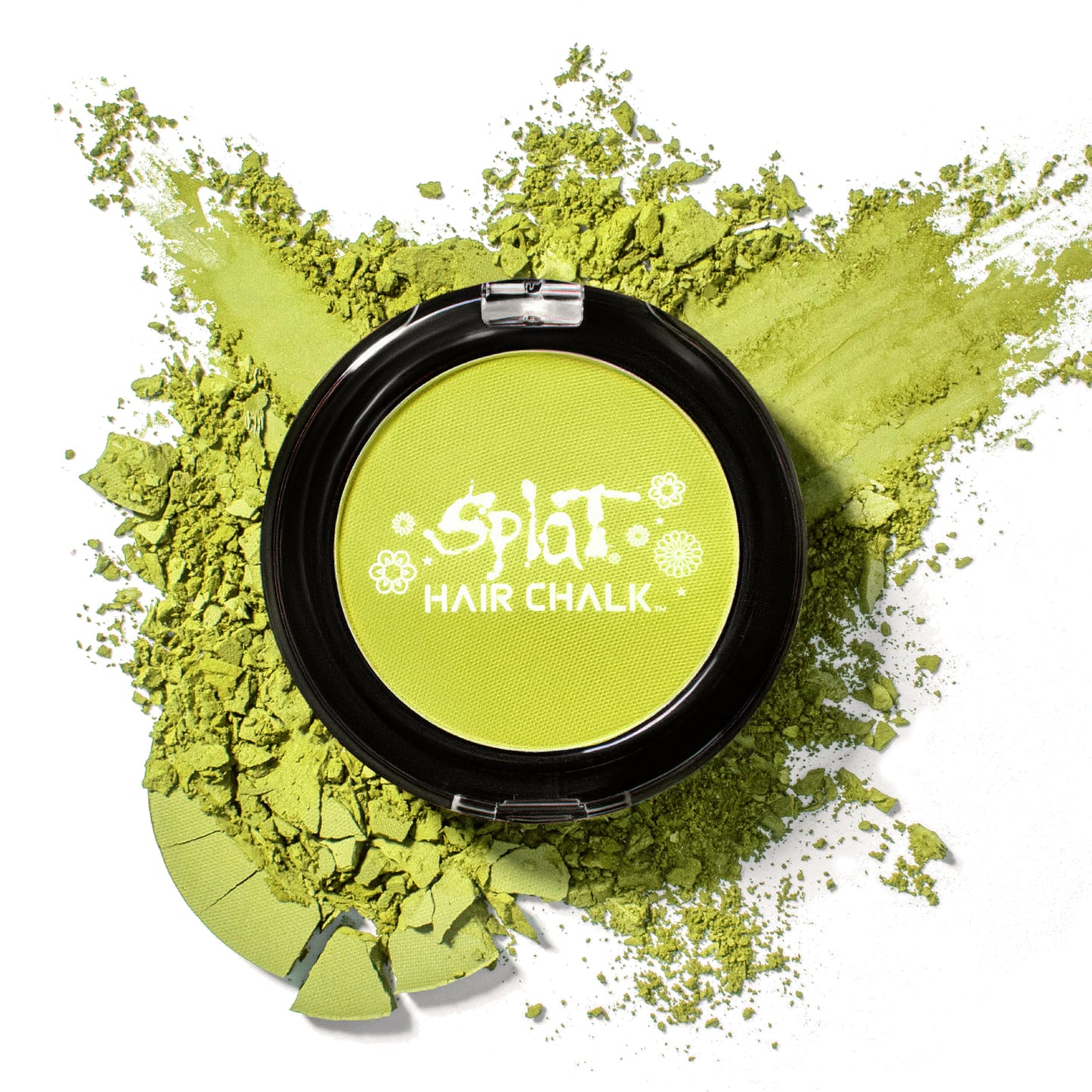 Splat Hair Chalk |Lemon Lime| Temporary Hair Color