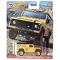 Hot Wheels Land Rover Defender 110 Hard Top - Yellow Car Culture 4/5