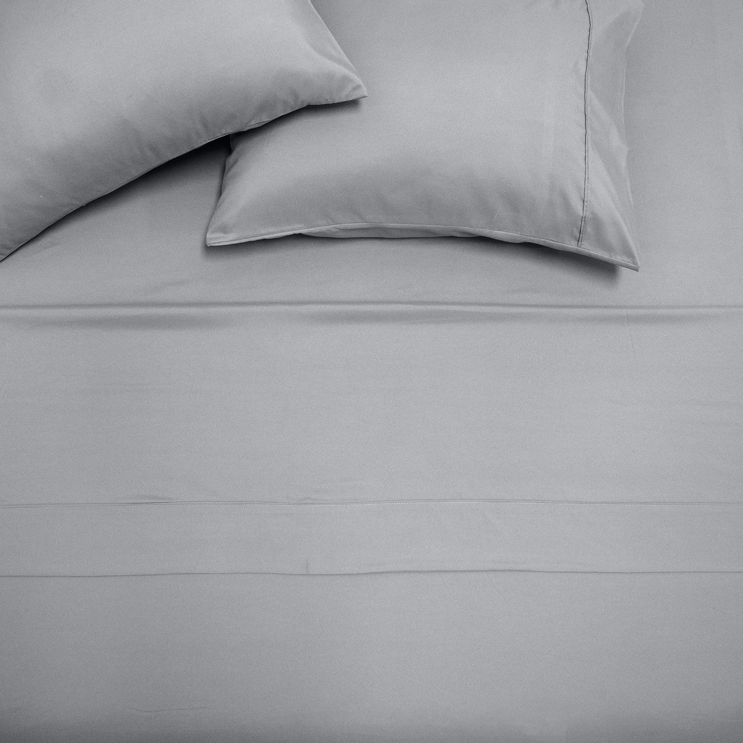 Jennifer Adams 2 Piece Microfiber Pillowcase Standard Size,Ultra Soft - Wrinkle & Fade Resistant (Graphite, Standard)