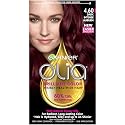 Garnier Olia Ammonia-Free Brilliant Color Oil-Rich Permanent Hair Color, 4.60 Dark Intense Auburn (Pack of 1) Red Hair Dye