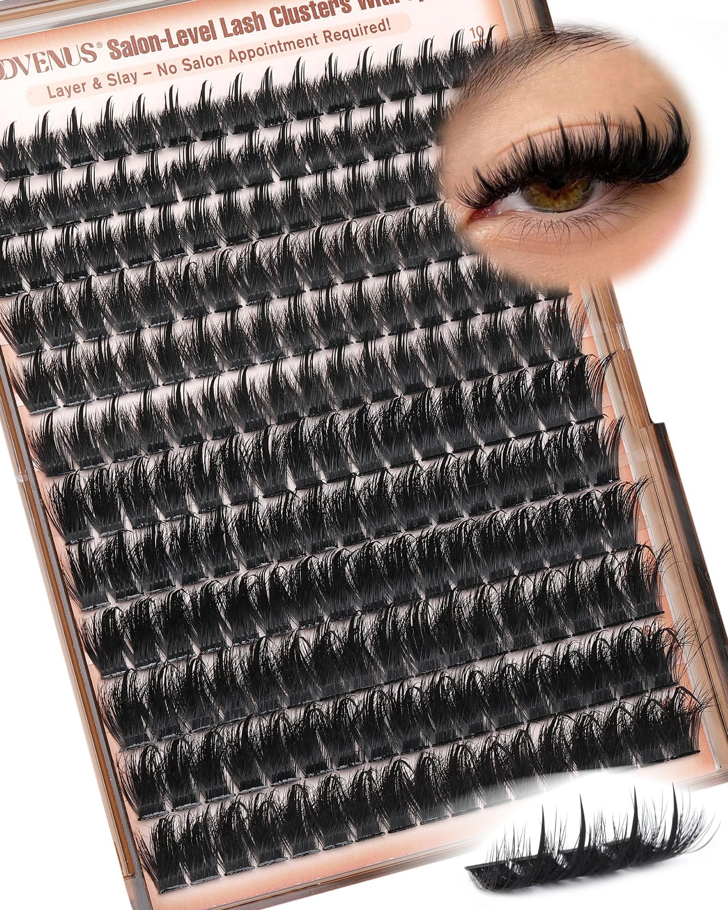 Goddvenus Manga Lash Clusters With Spikes Wispy Cluster Eyelash Extensions Fluffy Anime Eyelashes Clusters Reusable Faux Mink Fairy Individual Lash Beauty and Personal Care Goddvenus