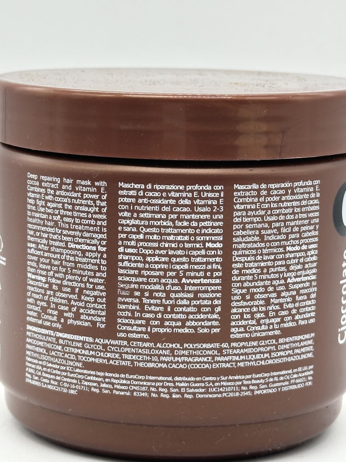 Firenze Professional Cioccolato (CI) Shampoo & Conditioner 10.1 fl oz/300ml + Mask Treatment 13.5 oz/400ml