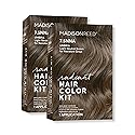 Madison Reed Radiant Hair Color Kit - 7.5NNA Light Neutral Brown (Umbria Brown), 100% Gray Hair Coverage Permanent Hair Dye for Resistant Grays |