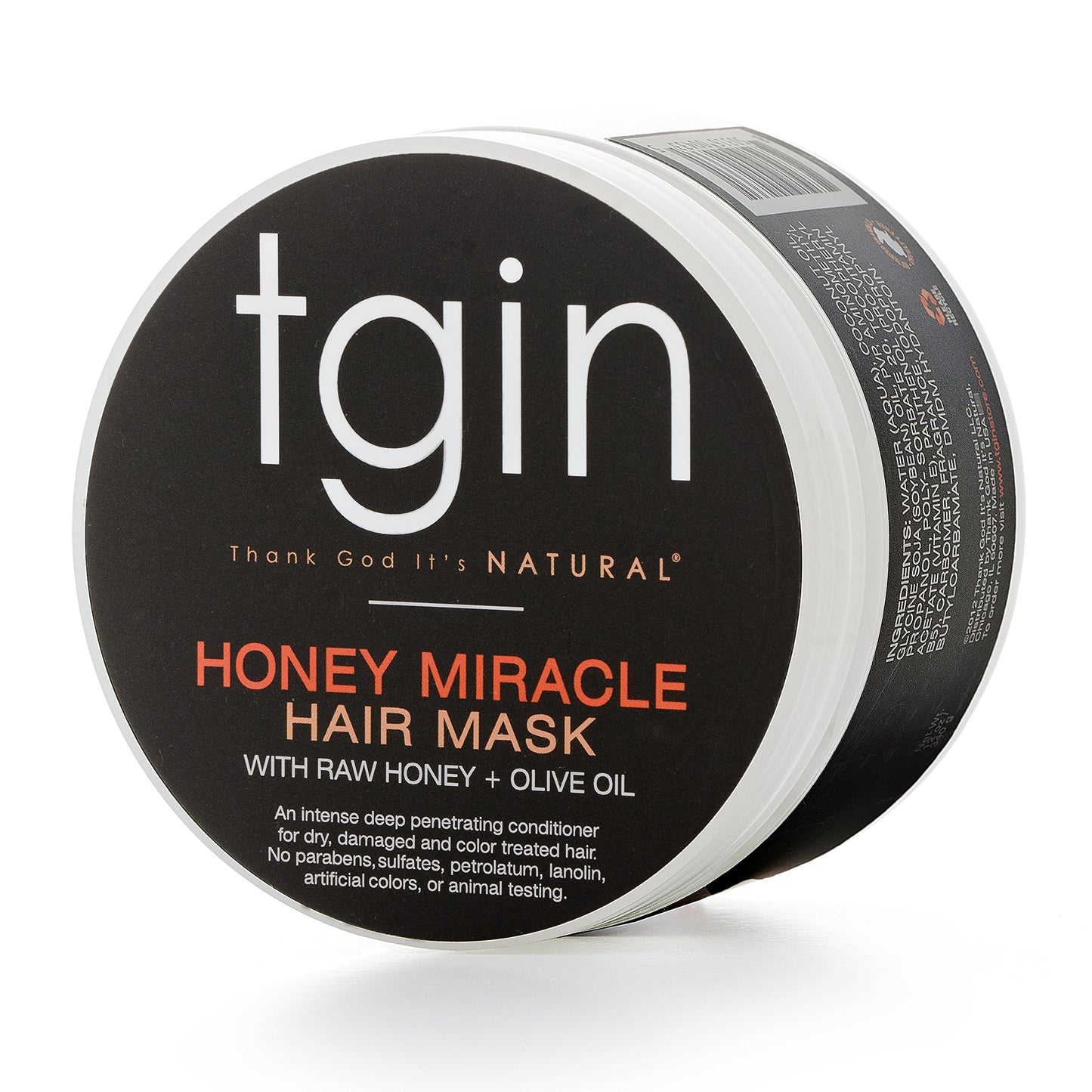 tgin Butter Cream Daily Moisturizer and Honey Miracle Hair Mask Duo for Curly, Coily and Wavy Hair, Rich Moisture and Deep Conditioning for Dry Hair