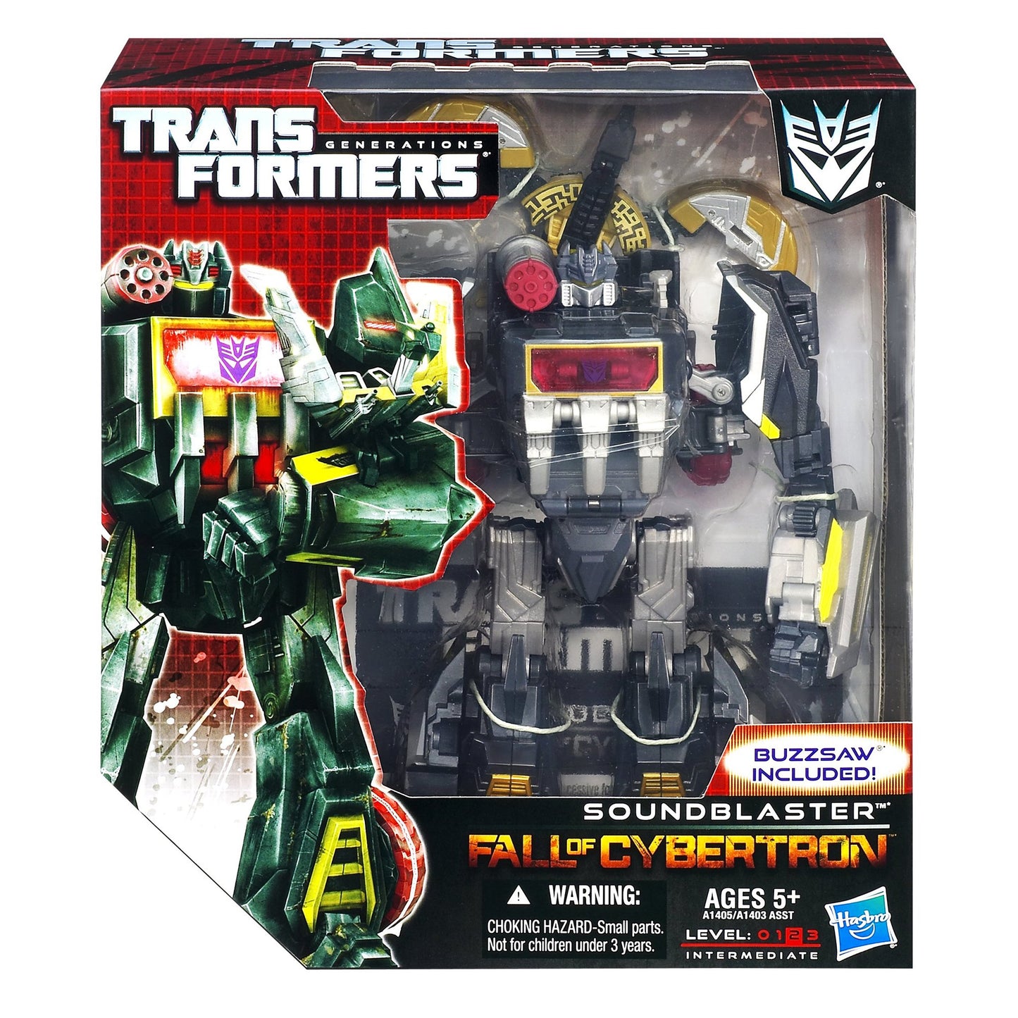 Transformers Generations Fall of Cybertron Series 1 Soundblaster Figure