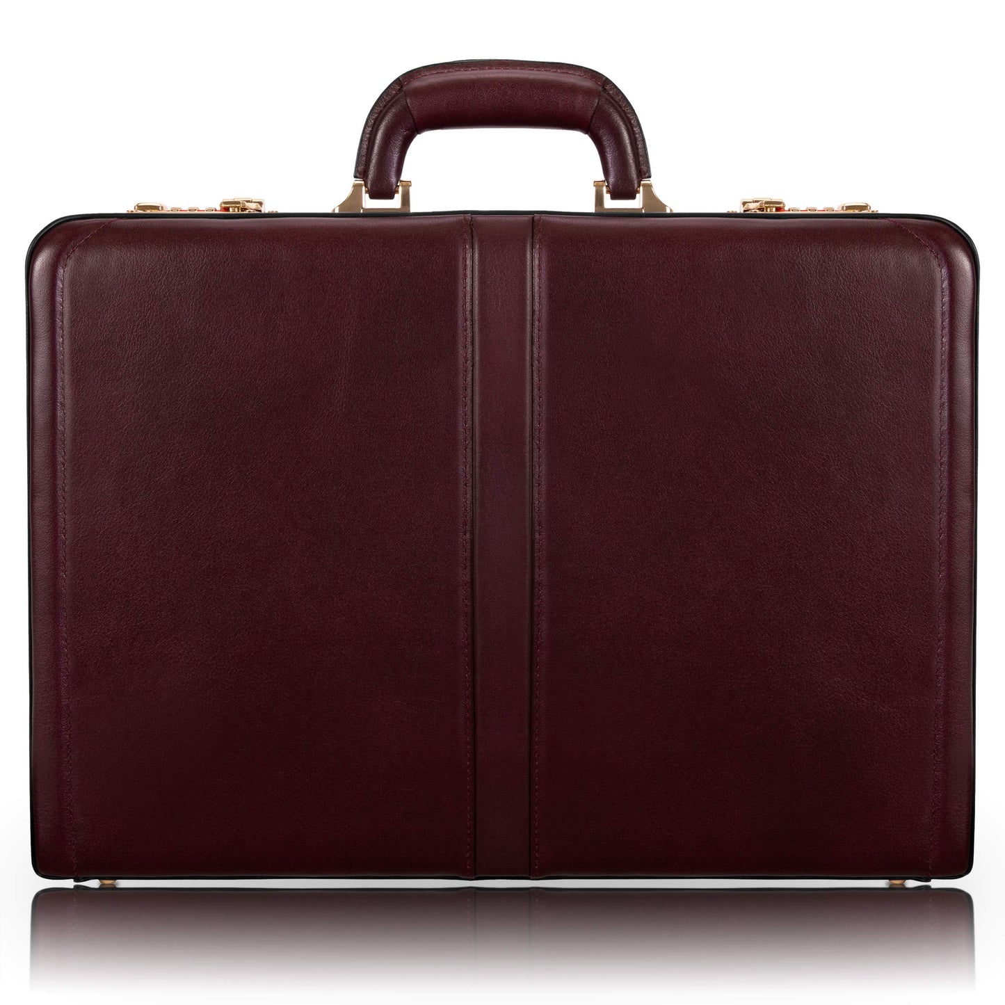 McKleinUSA Reagan,Leather 3.5" Laptop/Computer & Tablet Business Briefcase Attaché Bag Case, Men Women Laptop Briefcase, Laptop Compartment bag