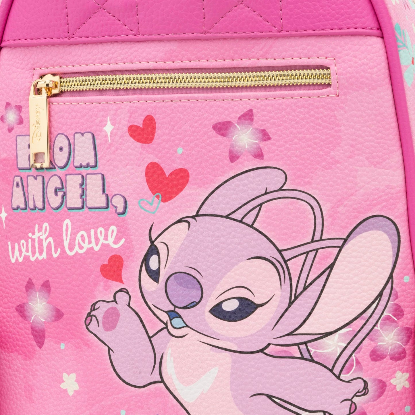 Wondapop - Angel 11"" Vegan Leather Fashion Mini Backpack, Pink
