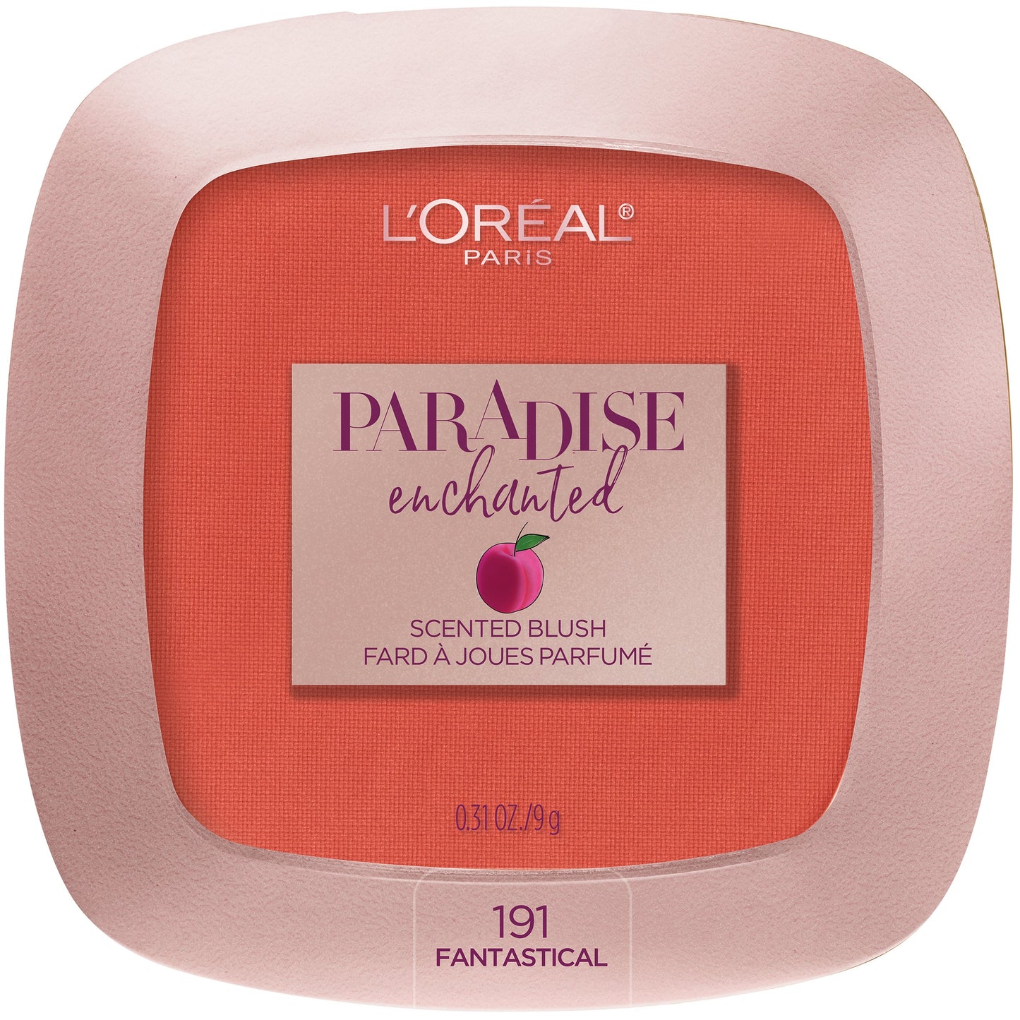 L'Oréal Paris Cosmetics Paradise Enchanted Fruit-Scented Blush Makeup, Fantastical, 0.31 Ounce
