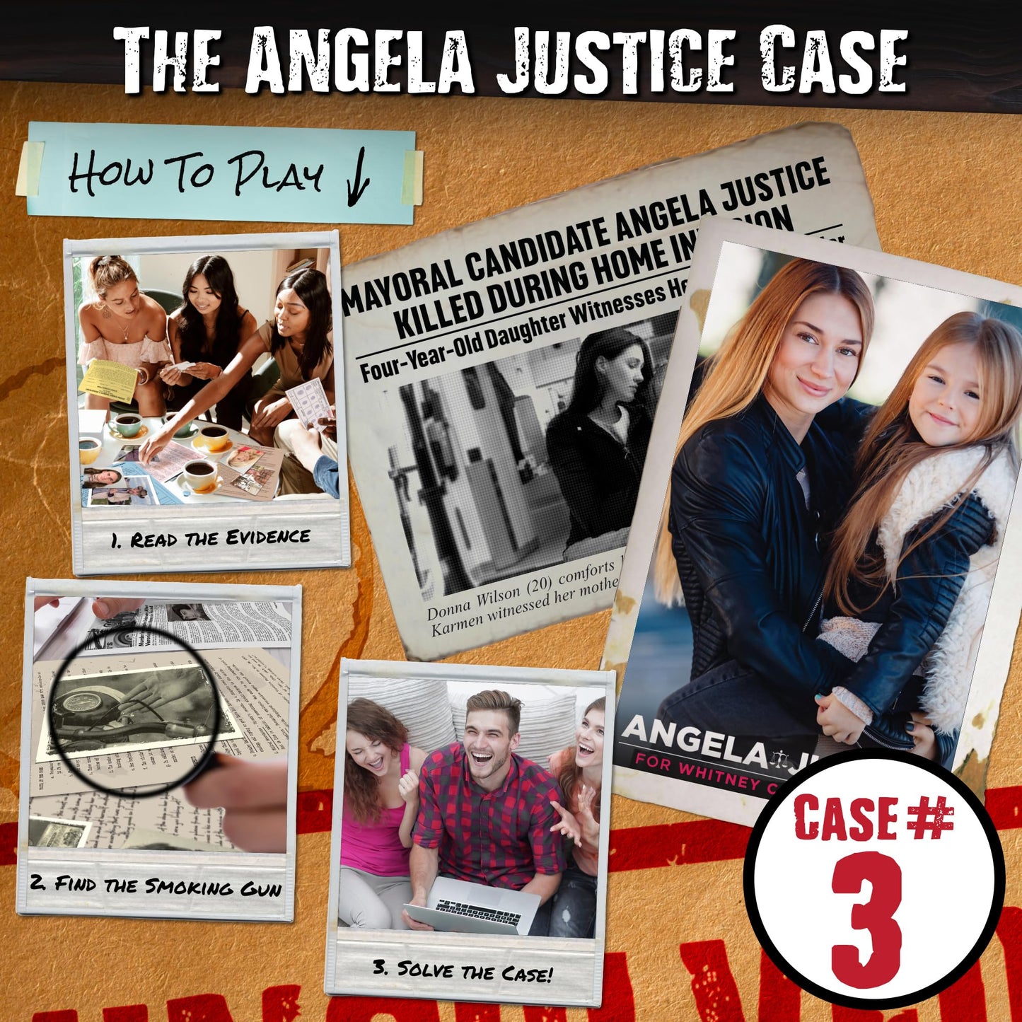 Unsolved Case Files - 3 Case Bundle – Avery Gardner, Luna Knight, and Angela Justice Cases