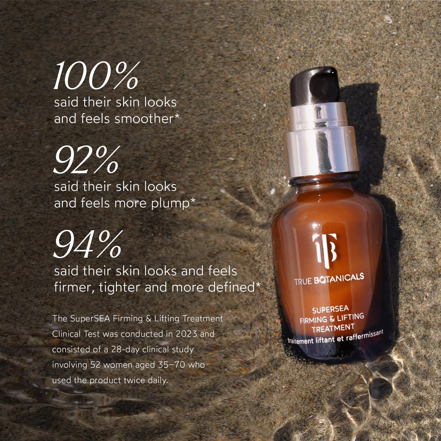 True Botanicals SuperSEA Firming & Lifting Treatment | Visibly Lifts, Tightens, Sculpts & Firms Skin | Potent Seaweeds & Sea Minerals | Dermatologist