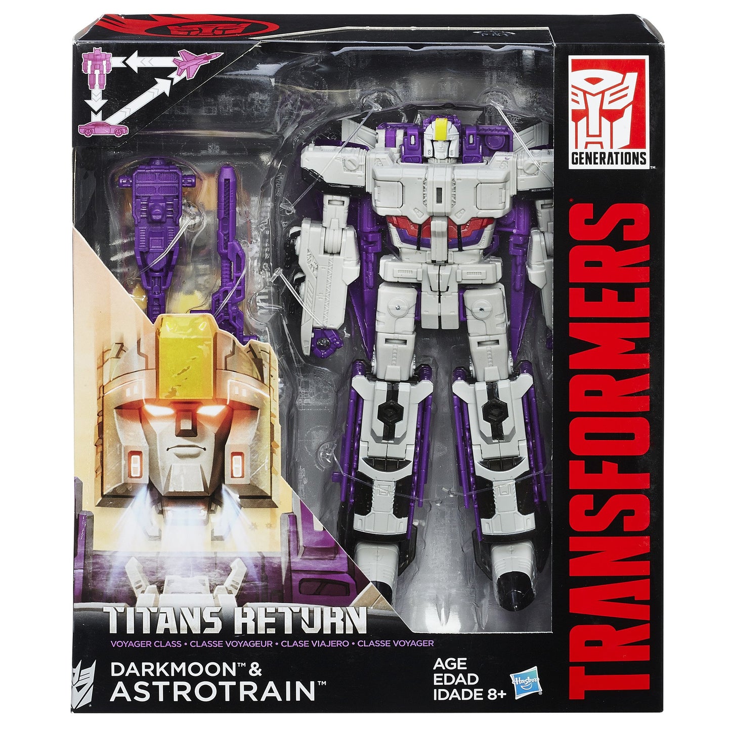 Transformers Generations Titans Return Darkmoon and Astrotrain