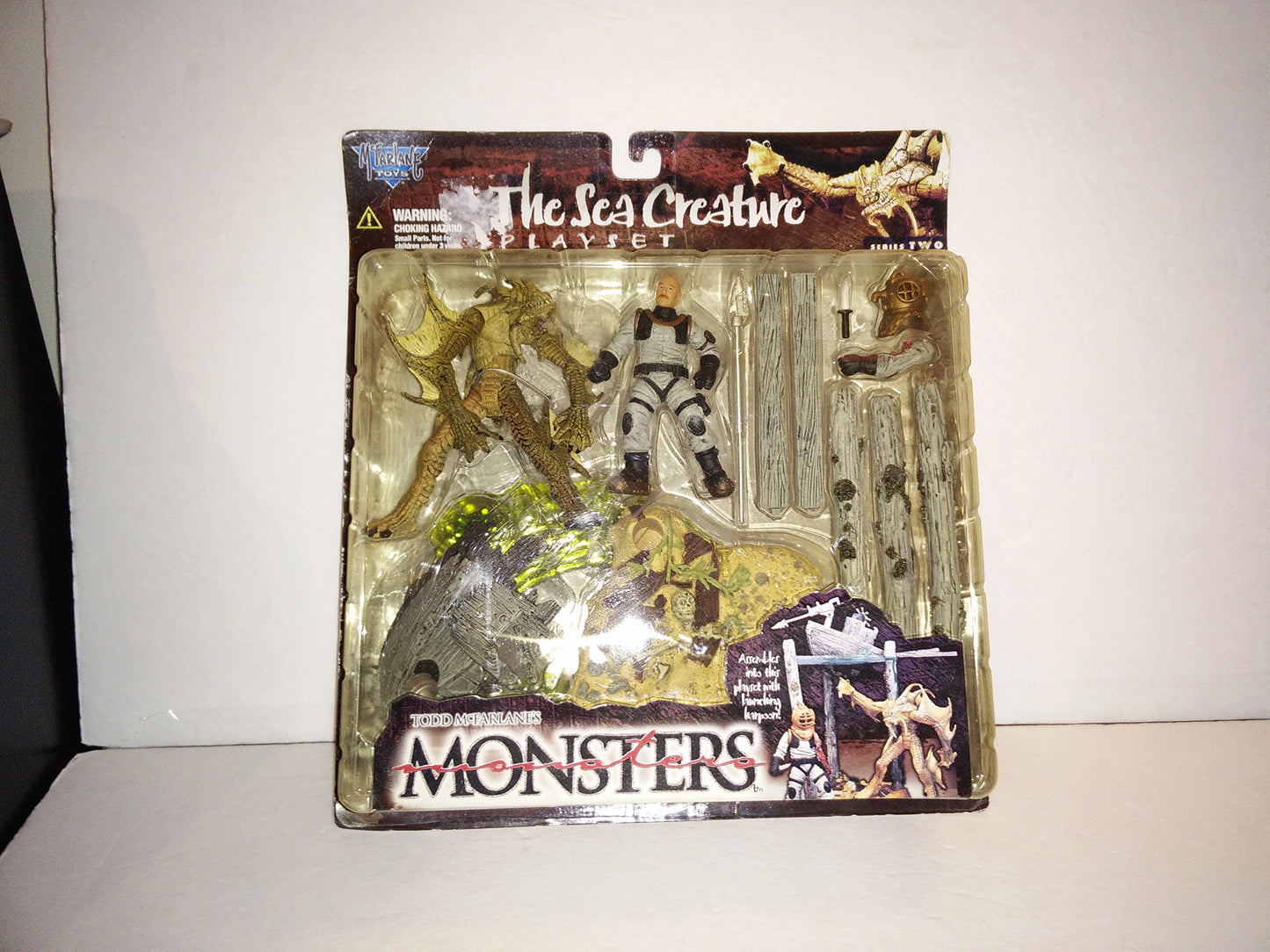 McFarlane Monsters Series 2 the Sea Creature Playset