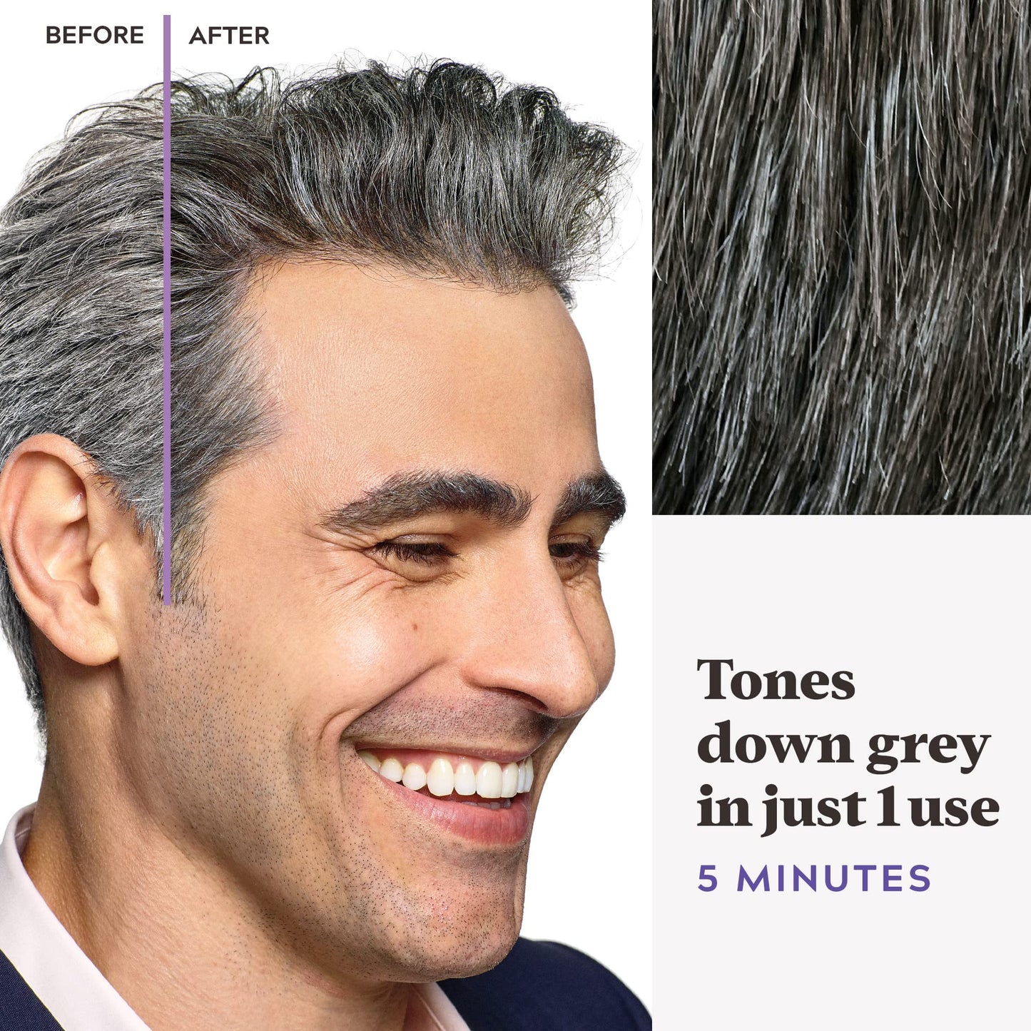 Just For Men Touch of Gray Hair Color, Dark Brown T-45