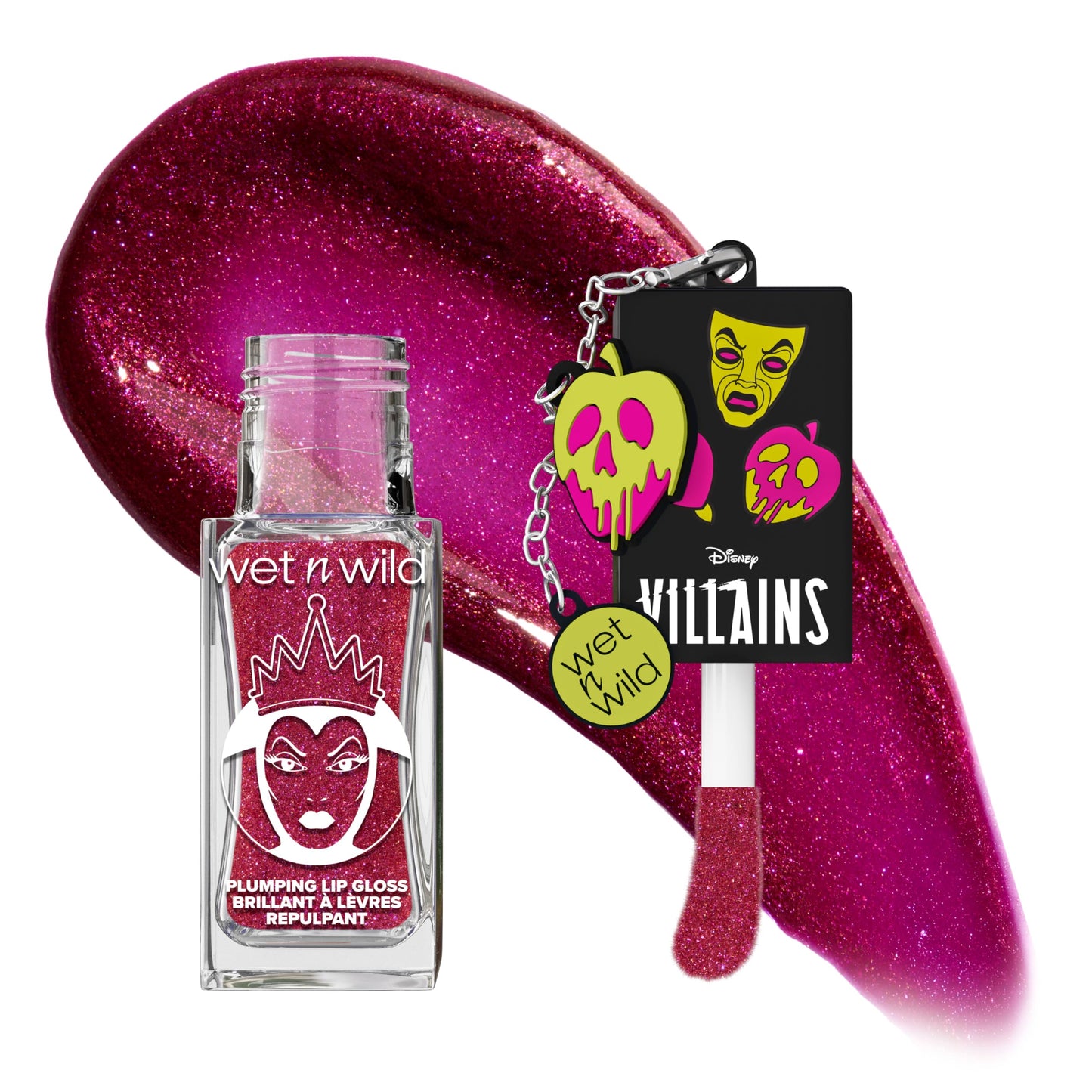 wet n wild Pick Your Vice Plumping Lip Gloss W/Charms - Evil Witch