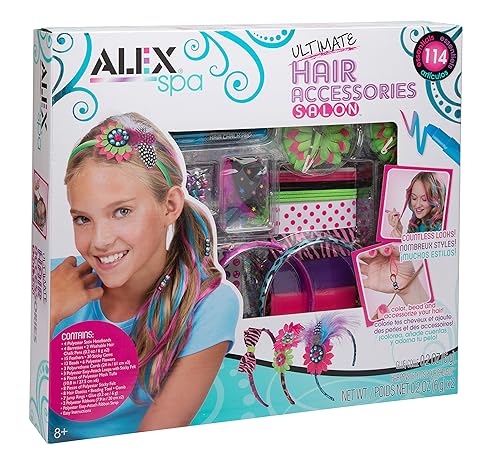 Alex Spa Ultimate Hair Accessories Salon Girls Fashion Activity