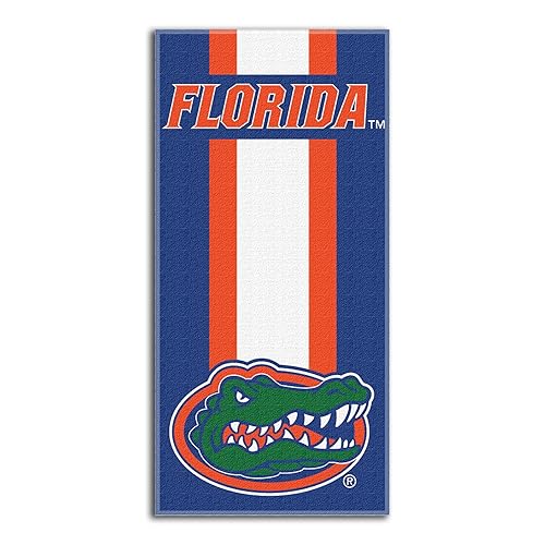 Northwest NCAA Florida Gators Unisex-Adult Beach Towel, 30" x 60", Zone Read