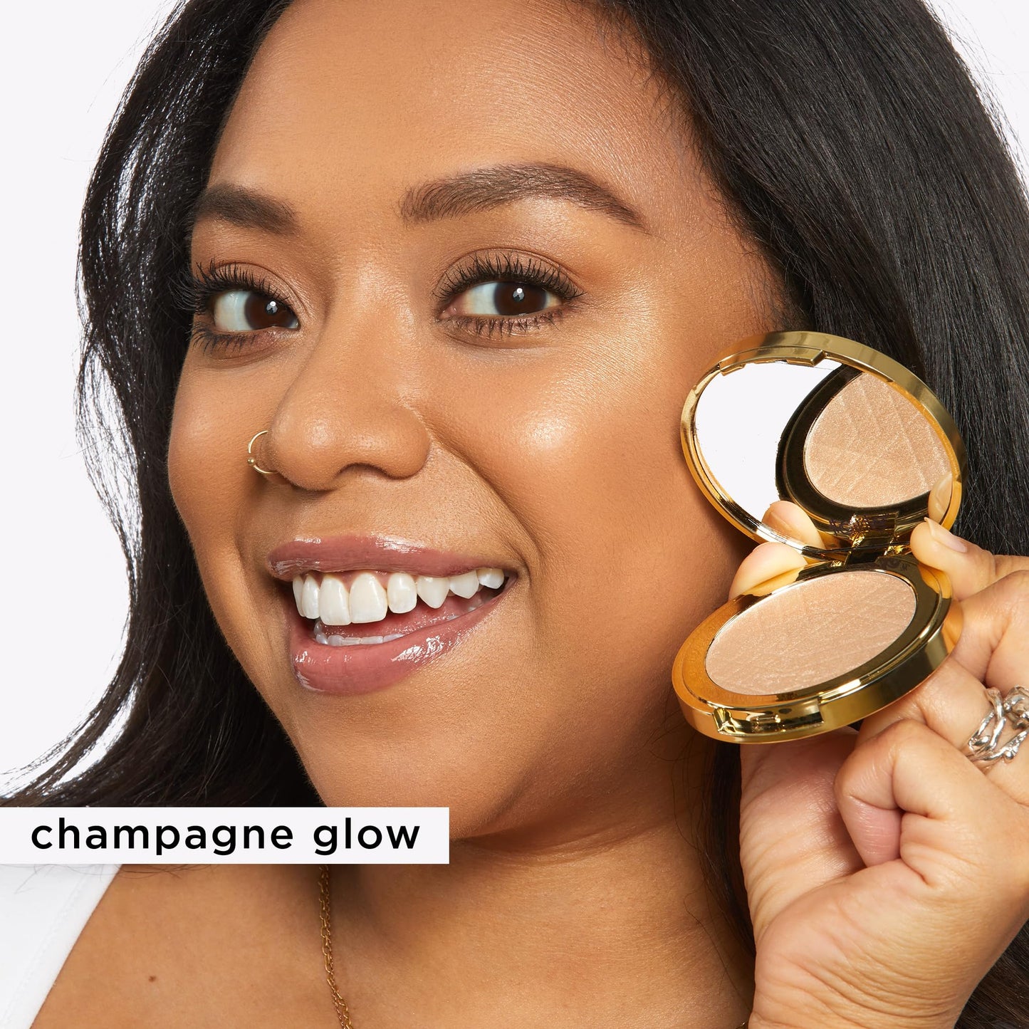 tarte Amazonian clay shimmering light - Pressed Highlighter with Buildable Radiant Glow for a Natural Lightweight Luminous Finish, Vegan