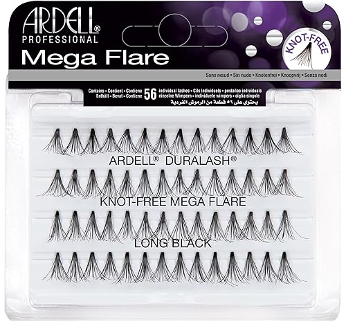 Mega Individuals Knot-Free Long Black