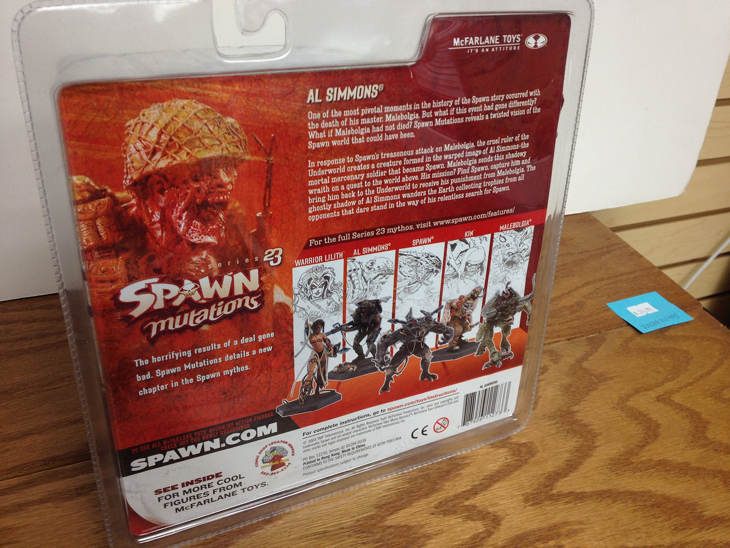 McFarlane Toys Spawn Mutations Series 23 Action Figure Al Simmons