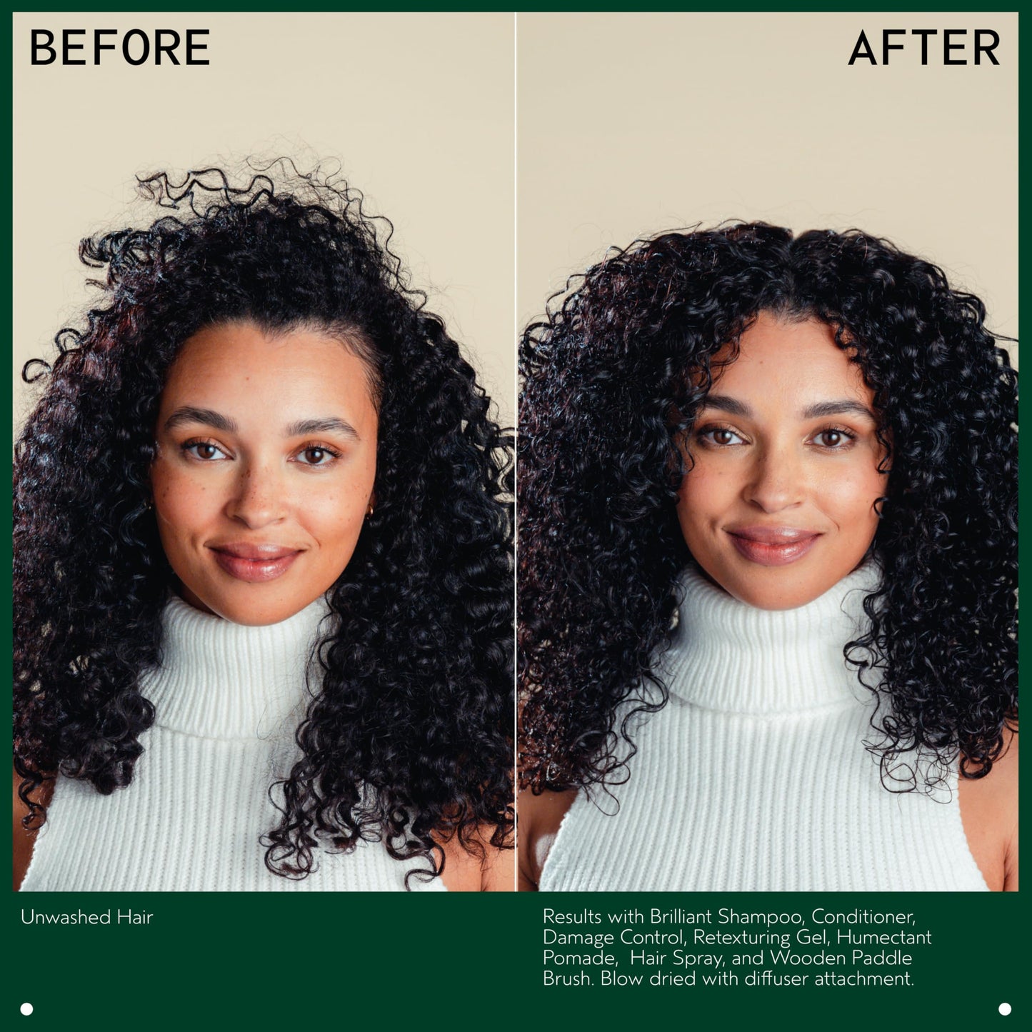 Aveda Brilliant Humectant Pomade | Enhances Curl | Adds Shine and Definition | for Curly & Coily Hair Types, 2.5 Ounce