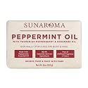 Sunaroma Peppermint Oil W/ Tasmanian Pepperberry and Alpine Rose Soap (8 Ounce)