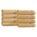 Superior Egyptian Cotton 8-Piece Hand Towel Set, Towel Basics for Quick Dry, Absorbent Small Towels, Facial, Spa, Kitchen, Bathroom Essentials…