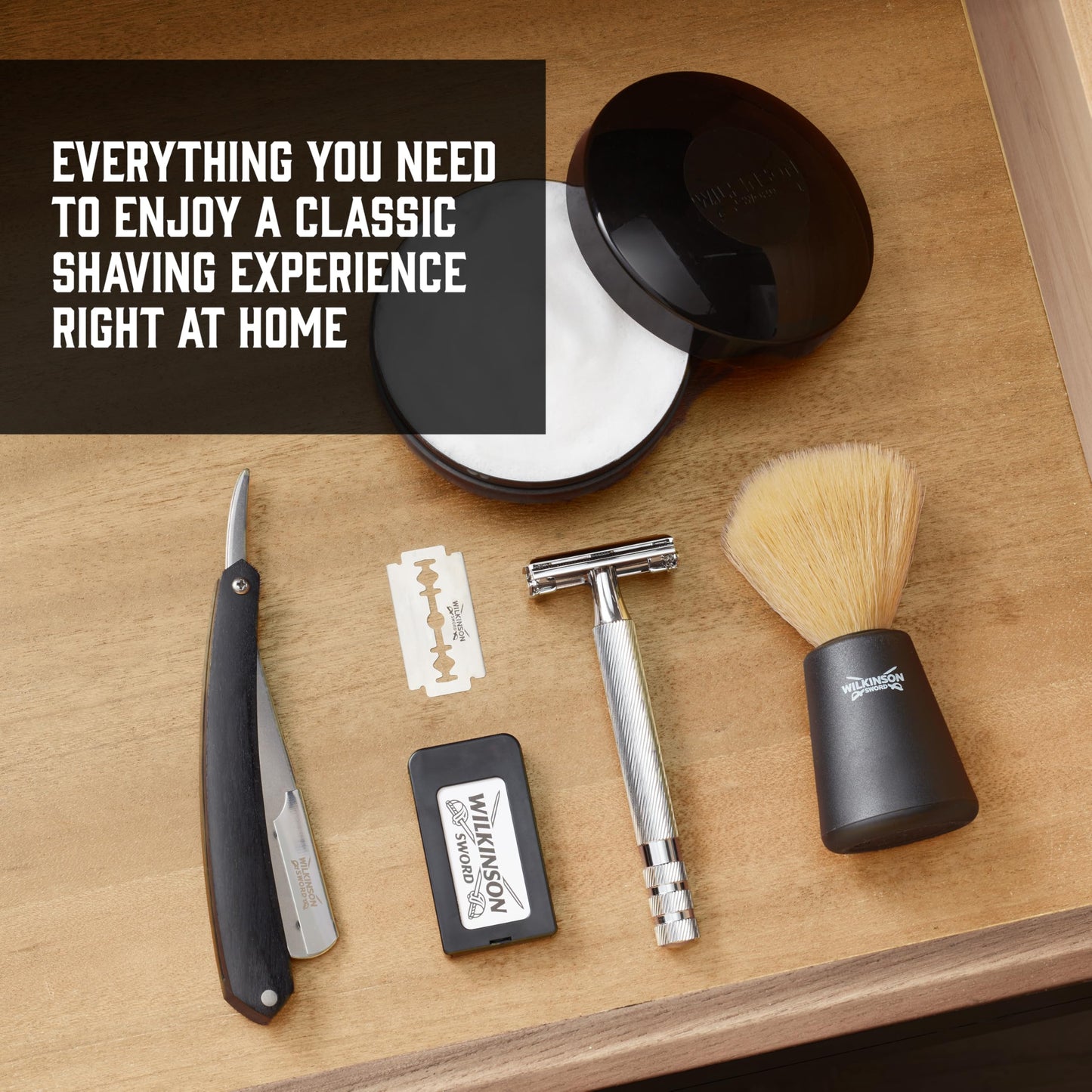 Wilkinson Sword Shaving Brush for Men Beauty and Personal Care Wilkinson Sword