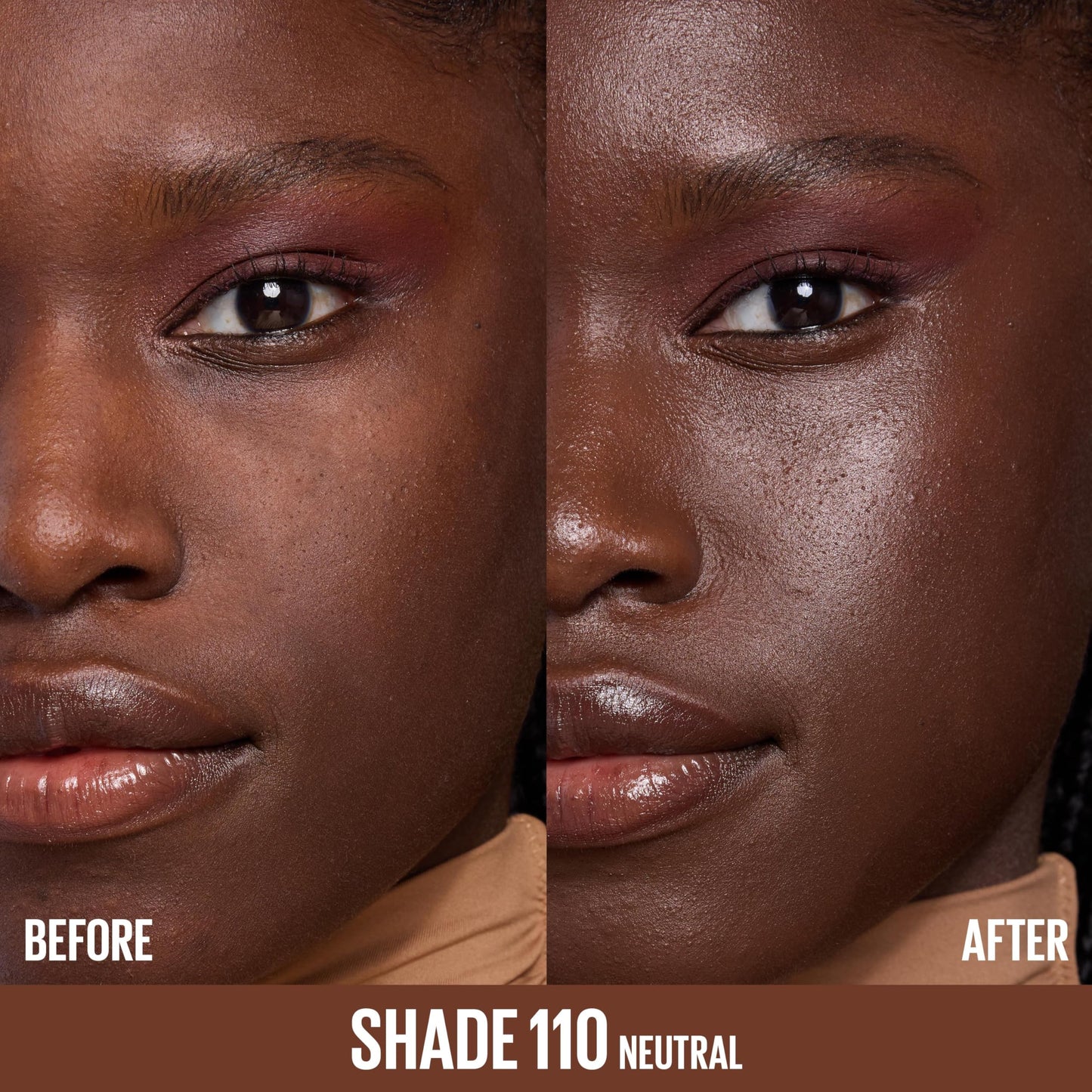 Maybelline Lifter Serum Concealer, Radiant Concealer with Full Coverage, Includes 2% Peptides + Caffeine to Hydrates & Brightens Under Eyes, 110, 1
