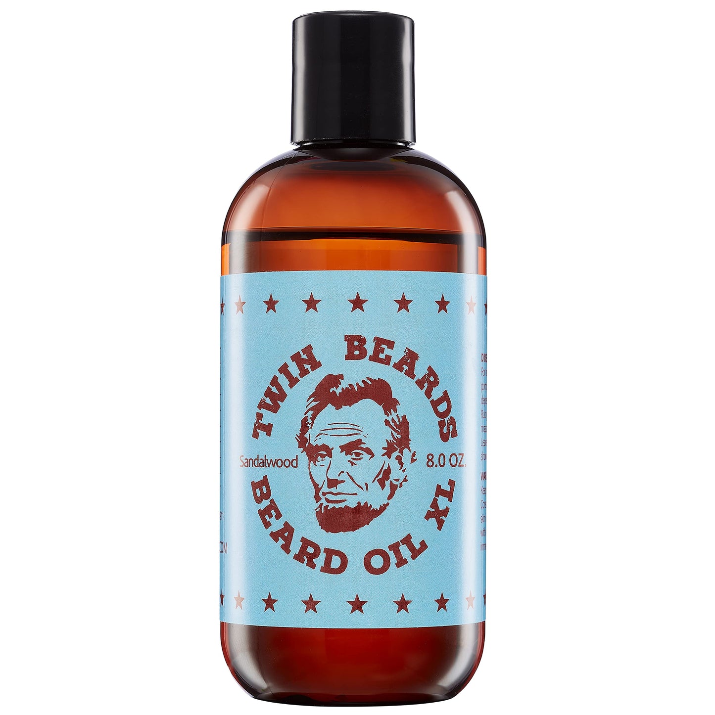 Twin Beards Sandalwood Beard Oil for Men | Beard Conditioner for Men | Essential Beard Care | Beard Softener for Men during Beard Growth | Beard