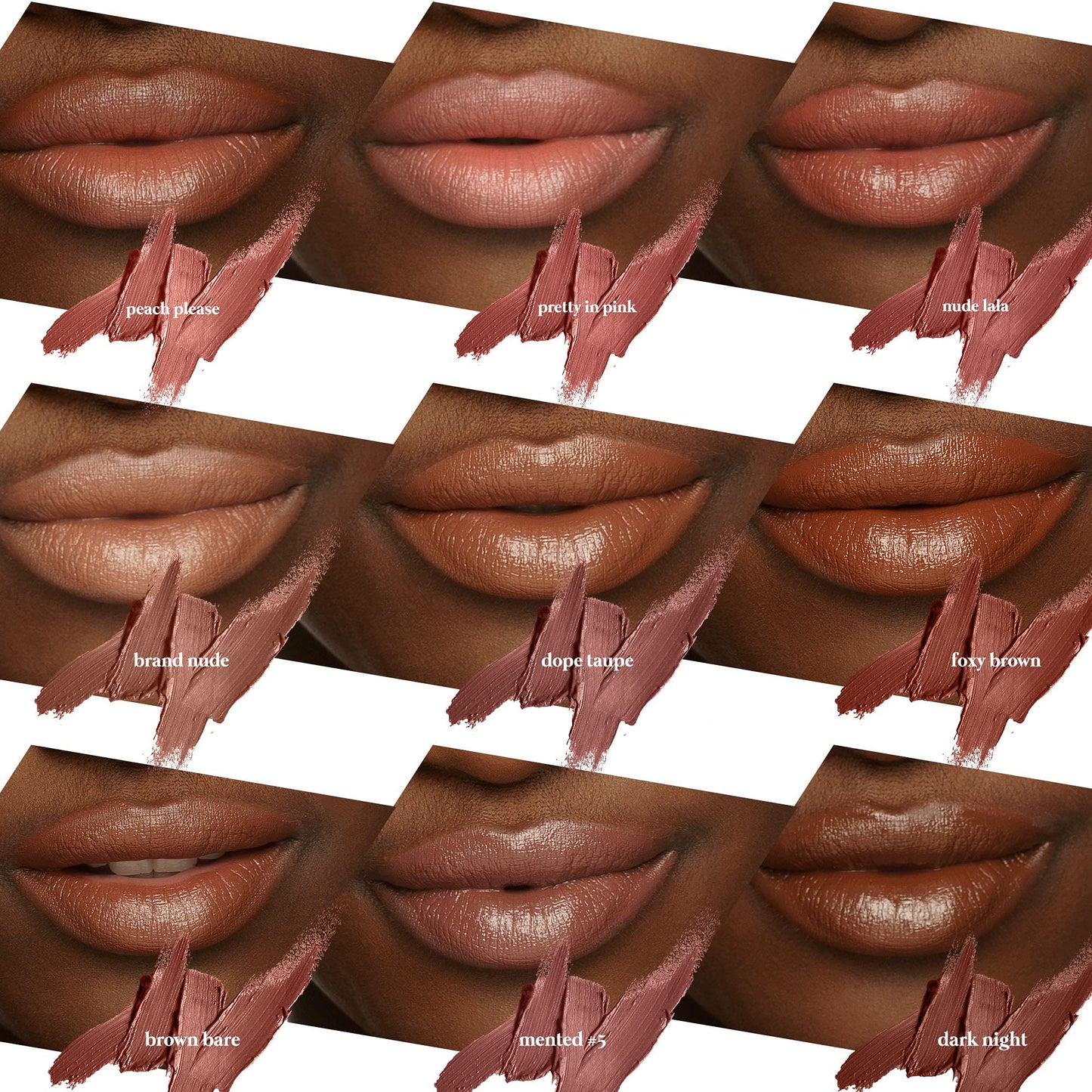 Mented Cosmetics Nude Lipstick for Women, Semi-Matte Long-Lasting Lip Stick, Moisturizing Vegan, Paraben & Cruelty-Free, Enhances All Complexions,