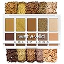 wet n wild Color Icon 10-Pan Eyeshadow Makeup Palette, Yellow Call Me Sunshine, Long Lasting, Shimmer, Metallic, Glittery, Matte, Rich Smooth Pigment