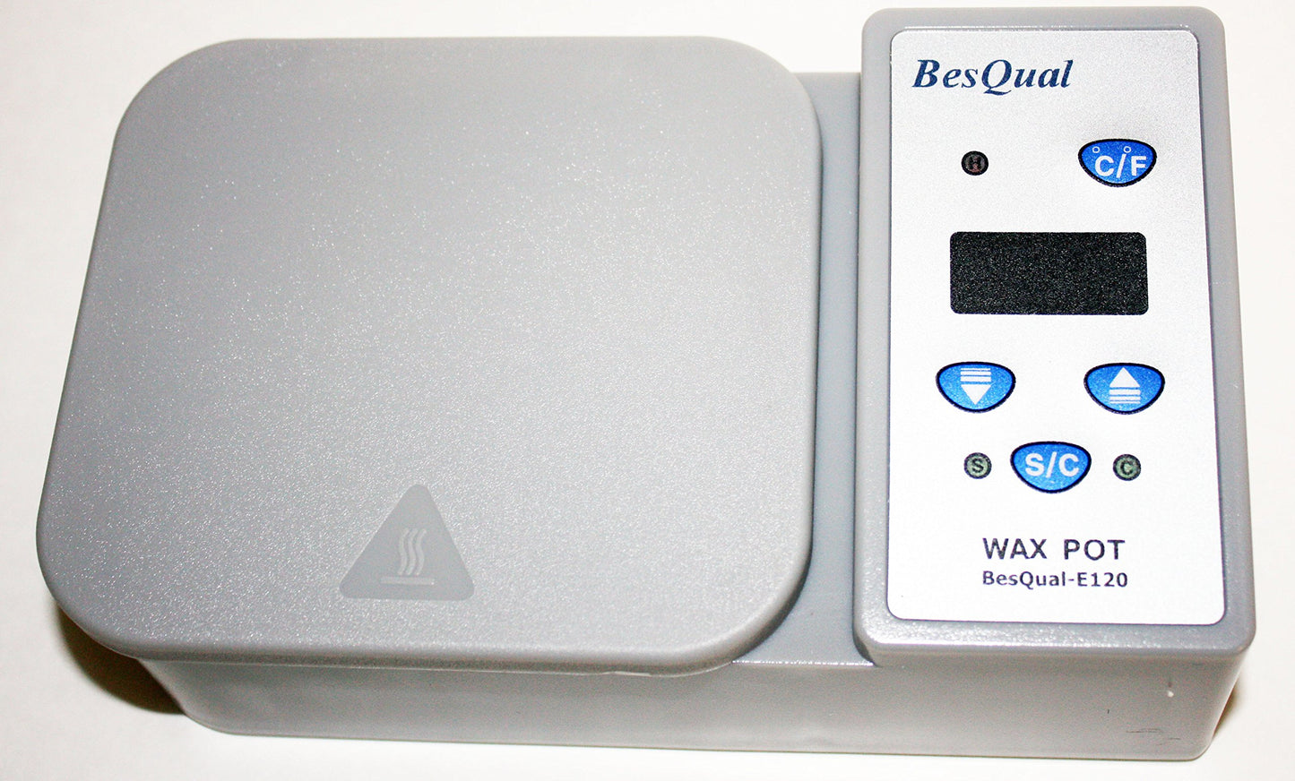 Besqual 795 Digital Single Pot Wax Heater E120 Gray in Color 1/pk Beauty and Personal Care BesQual