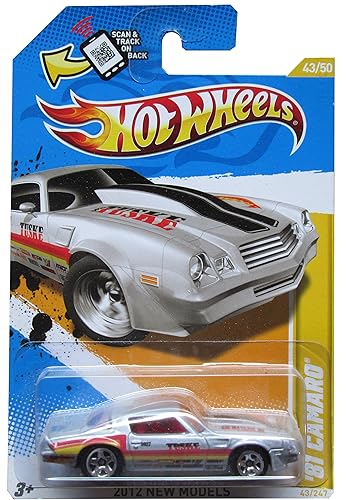 2012 Hot Wheels New Models '81 Camaro Silver #43/247