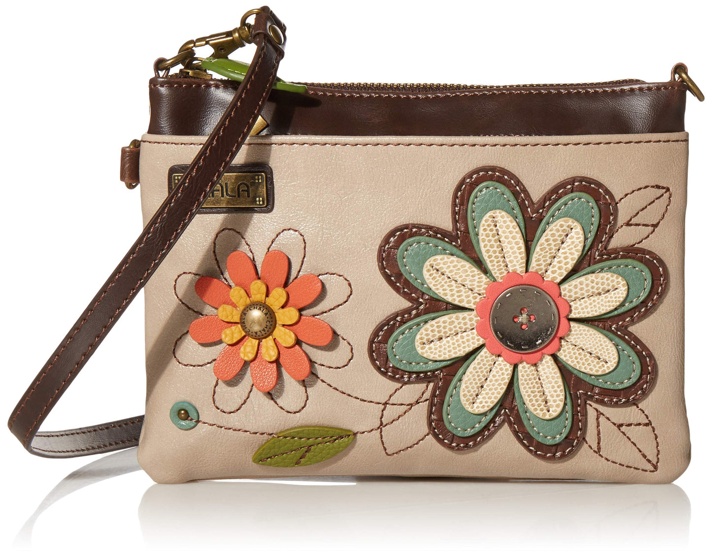 Chala Handbags Daisy Mini Crossbody Handbag - Convertible Straps